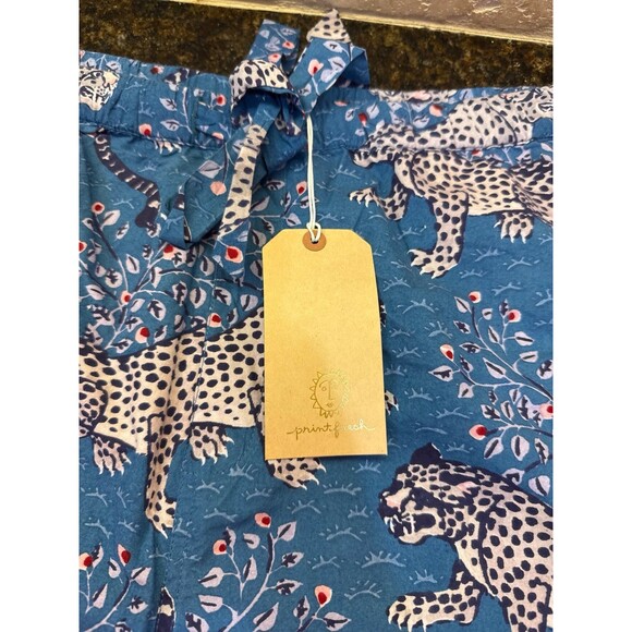 Printfresh Bagheera 100% Cotton Lounge Boxer Shorts indigo Size L NWT - Picture 3 of 4